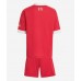 Maillot de foot Liverpool Domicile vêtements enfant 2025-26 Manches Courtes (+ pantalon court)
